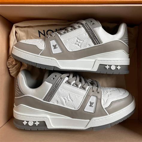 louis vuitton sneakers grey|louis vuitton sneakers dam.